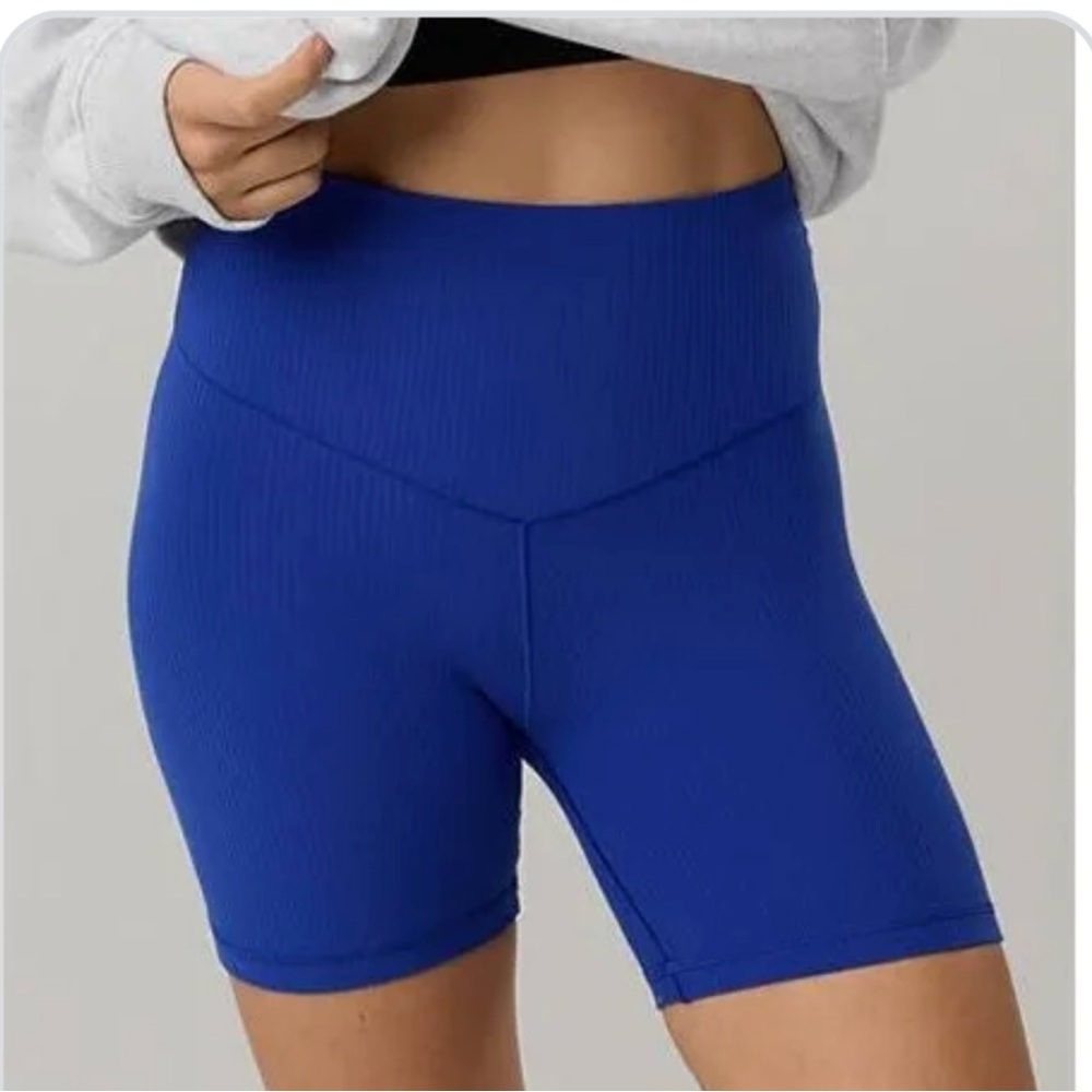 Vibrant Blue Women's Bike Shorts